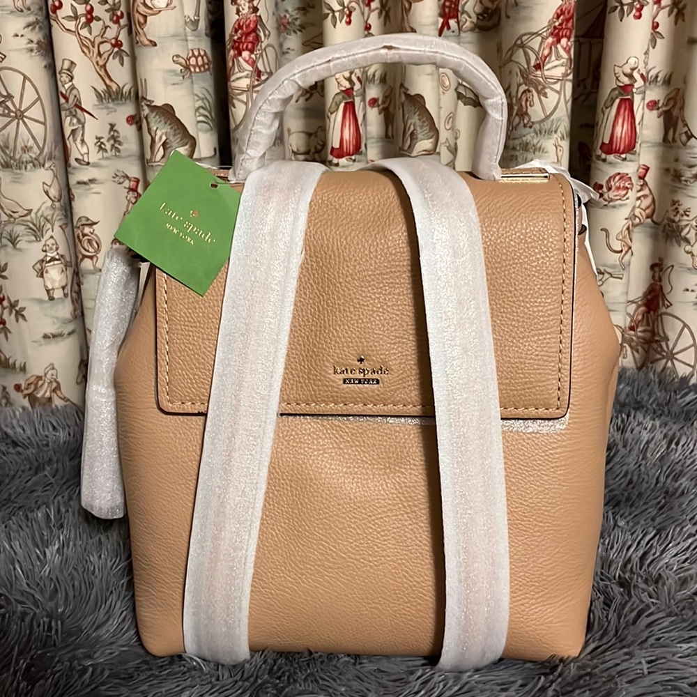 Kingston Drive Simona Kate Spade Backpack NWT (Cashew Butter)